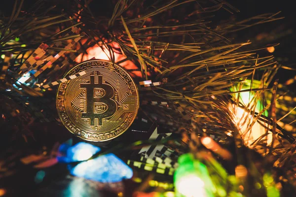 Bitcoin και το νέο έτος — Φωτογραφία Αρχείου