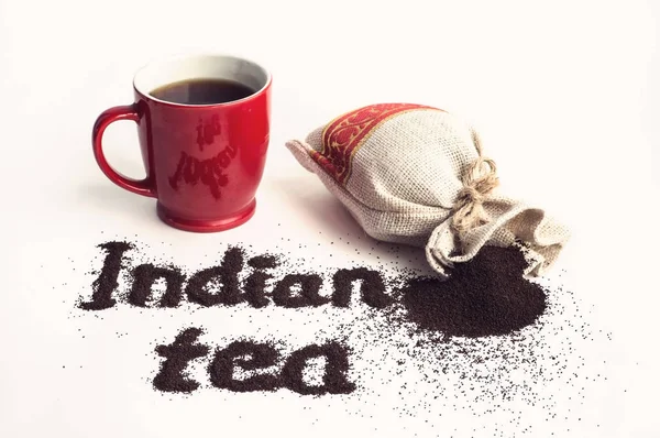 Traditional Indian tea. — Stock Photo, Image