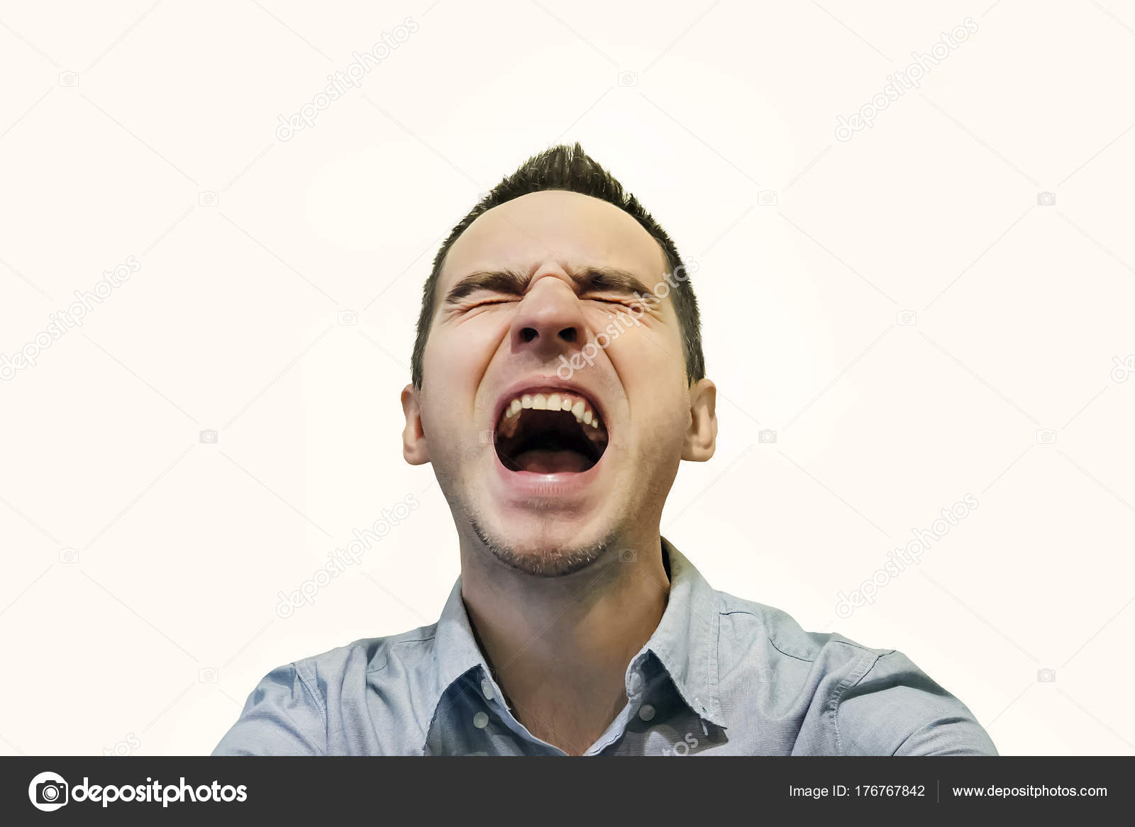 Portrait Of Screaming Man Stock Photo Image By C Diy13 Ya Ru Portrait Of Screaming Man Stock Photo Image By C Diy13 Ya Ru