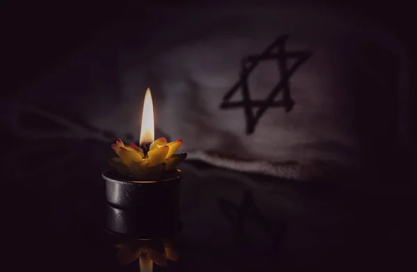 Day of memory of victims of the Holocaust — Stock Photo, Image