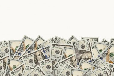 100 dolarlık banknotlar çerçevesinde