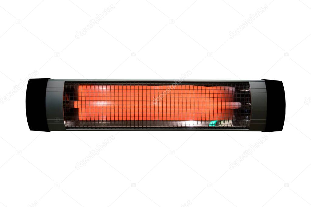 Halogen or Infrared heater isolated
