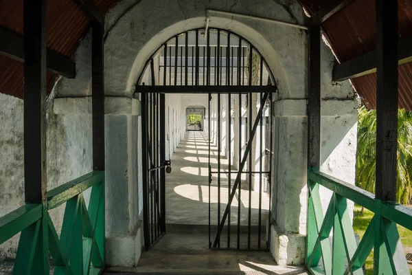 Prison iron door in jail port — Stock Image Prison iron door in jail port Stock Photo