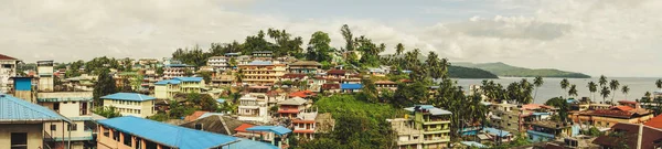 Vackra ovanifrån av staden av port Blair — Stockfoto