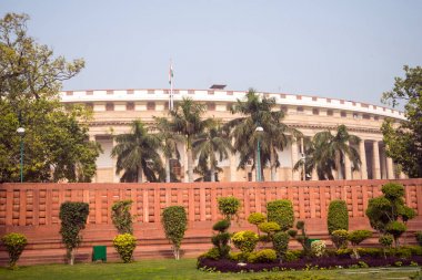 Sansad Bhawan veya Parlamento Binası Hindistan Parlamentosu evi,