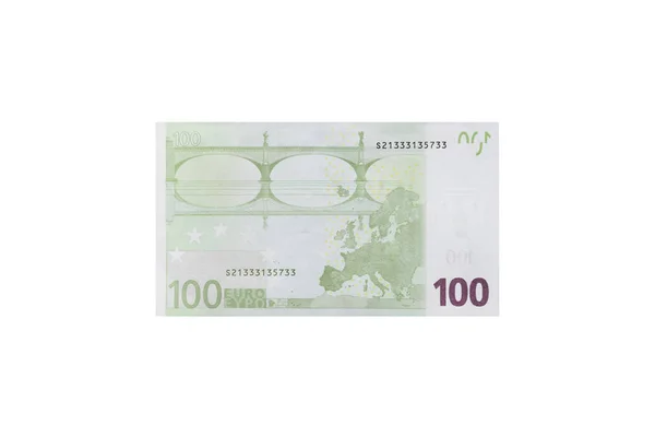 Grupo Billetes 100 Euros Fondo Billetes 100 Euros Textura Dinero — Foto de Stock