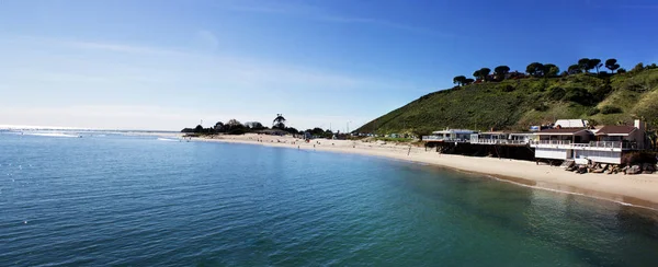 Malibu Pier, Kaliforniya, ABD. Malibu Lagoon devlet Beach 