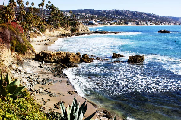 Stranden Laguna Beach Kalifornien Usa. — Stockfoto