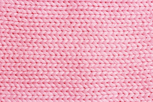 Pembe dikey çizgi örgü kumaş arka plan doku veya örme