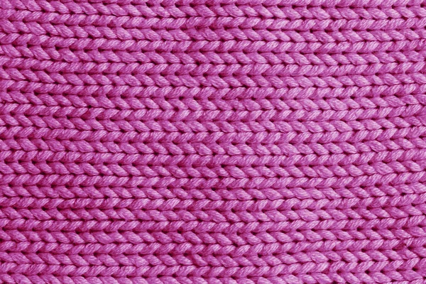 Ligne verticale rose tricot tissu texture fond ou tricot — Photo