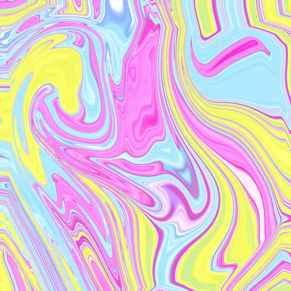 Fondo Arte Fluido Colorido Abstracto Arte Digital — Foto de Stock