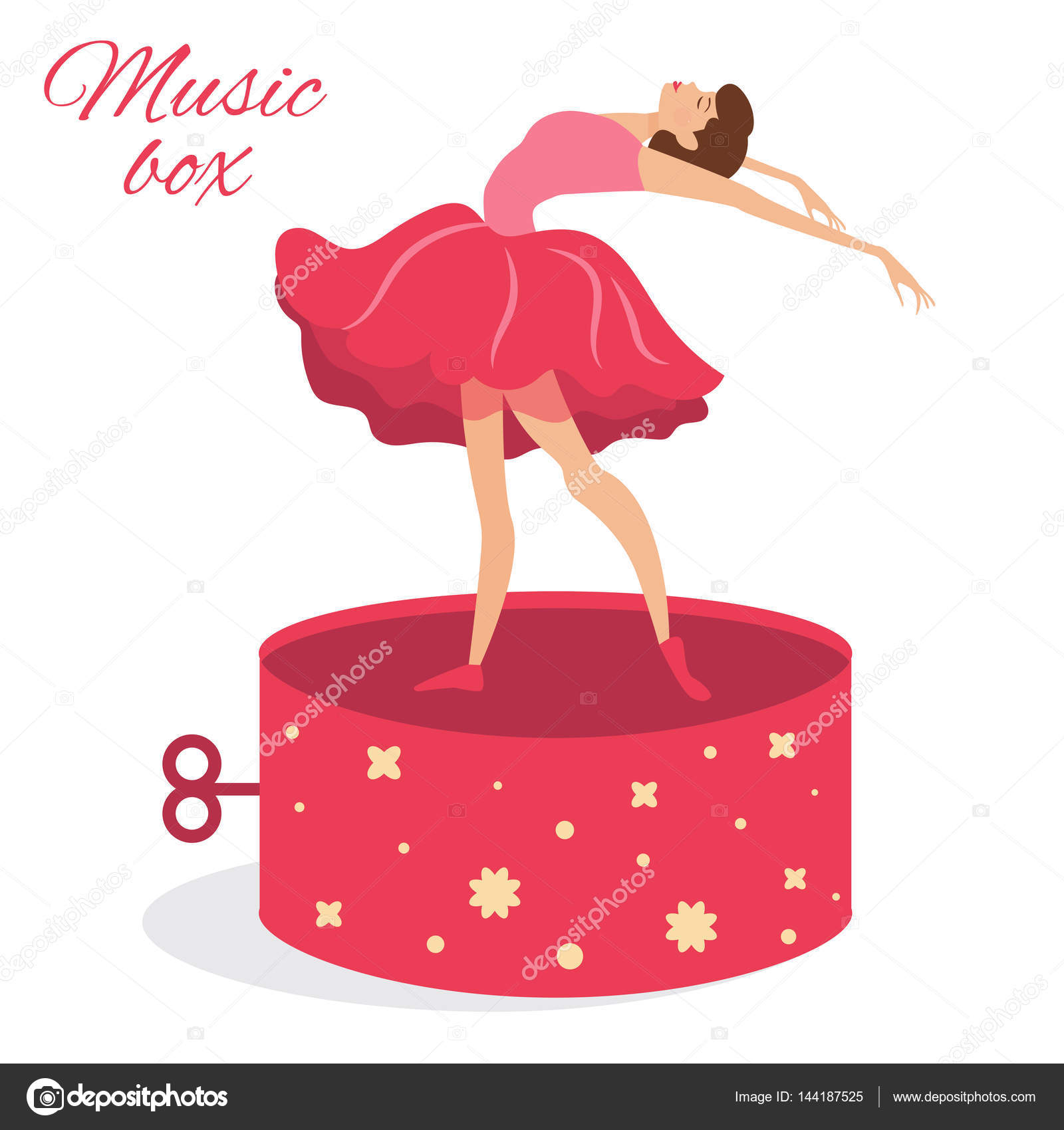 Music Box Dancer Stock Illustrations – 335 Music Box Dancer Stock