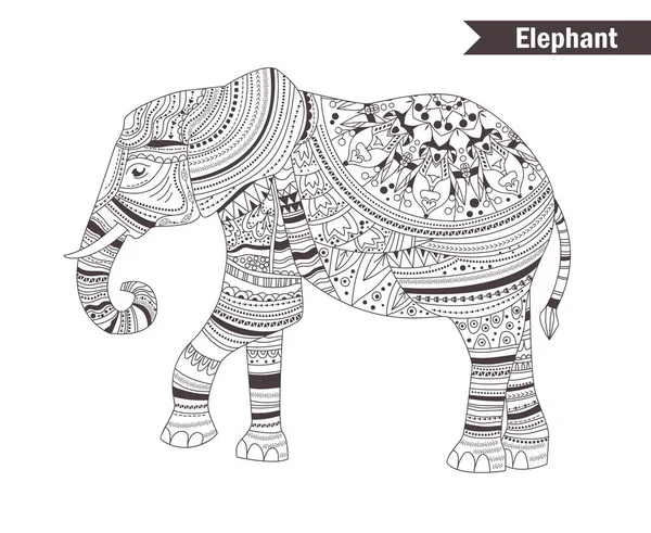 Индийские слоны Раскраска по номерам на холсте Hobbart DH80200001-LITE