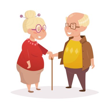 Vektör. Çizgi film. İzole sanat