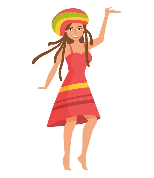 Rastaman. Vector. Cartoon. Isolated Royalty Free Stock Vectors