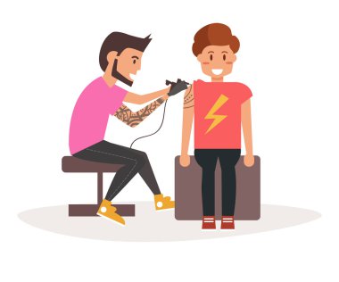 Ana yapma birine dövme dövme.