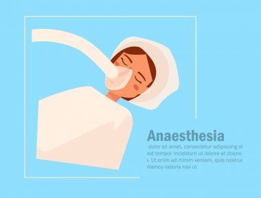 Anestezi. Ameliyathane kadında