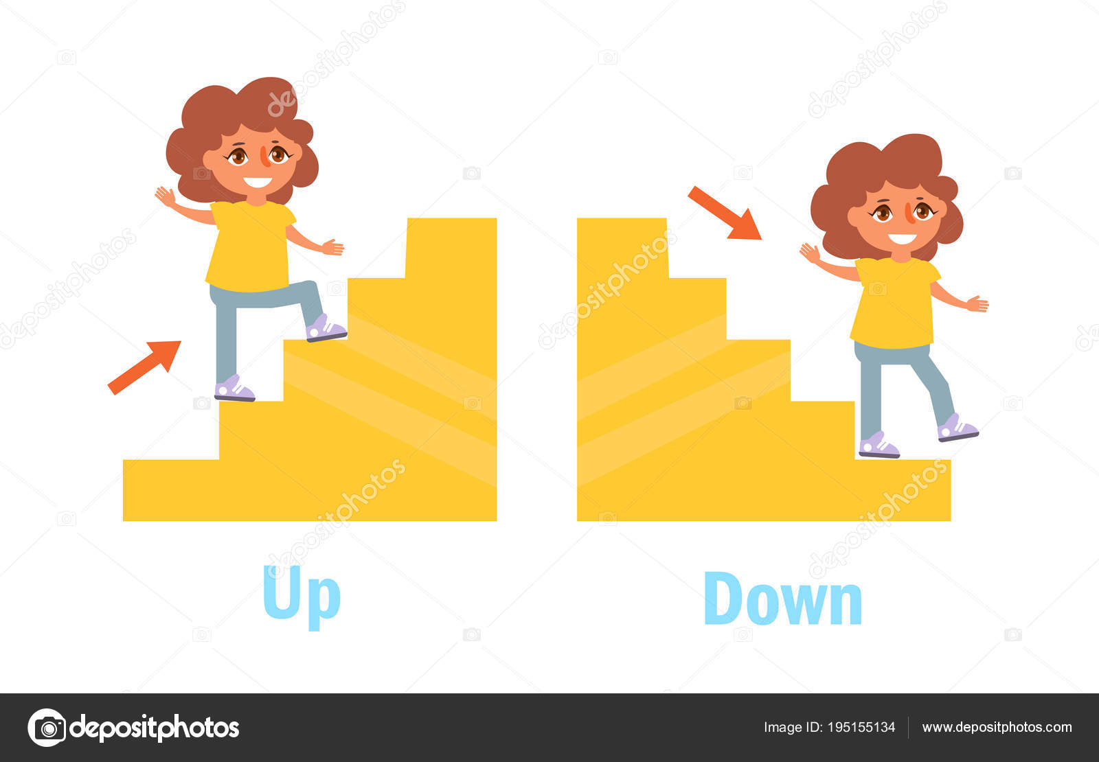 Vector antónimos opuestos vector, gráfico vectorial © AnnaViolet imagen