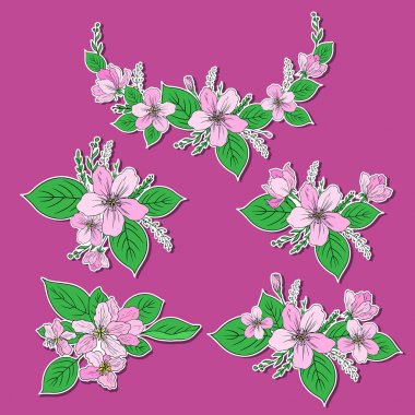 Apple Blossom Free Vector Eps Cdr Ai Svg Vector Illustration Graphic Art