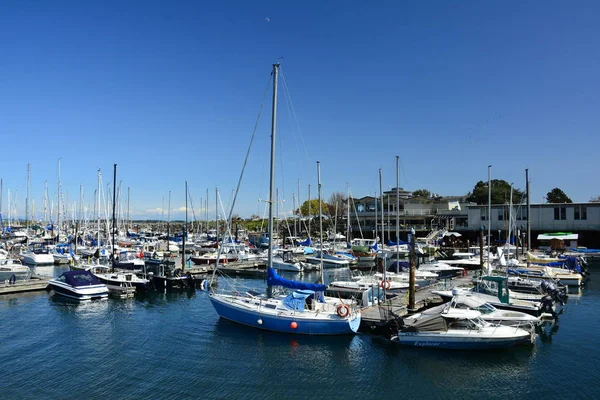 Victoria Canada Aprile 2018 Bellissima Oak Bay Marina Victoria Sempre — Foto Stock