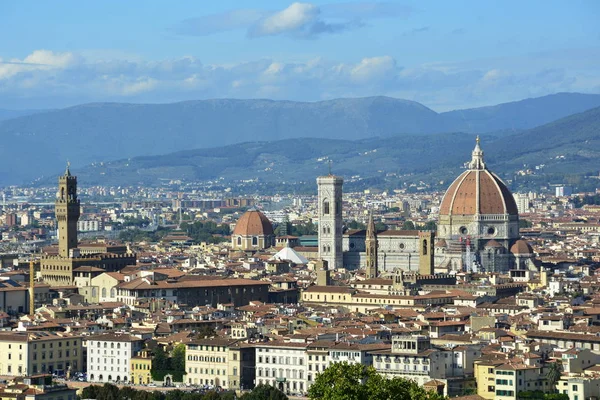 Piękna Panorama Florencji Włochy Florencja Stolica Toskanii — Zdjęcie stockowe