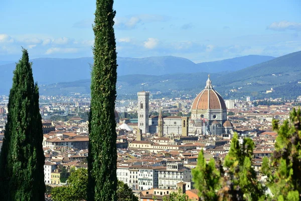 Prachtige Skyline Van Toscaanse Hoofdstad Florence Italië — Stockfoto