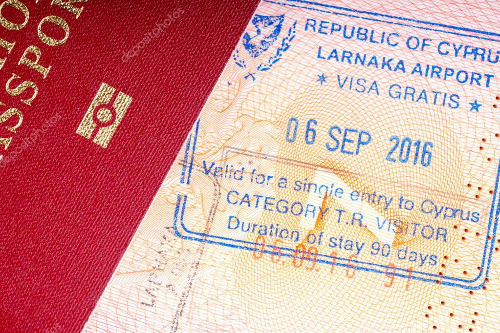 passport, cyprus visa