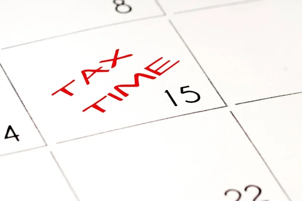 Φορολογικές χρόνο, ημερολόγιο, 15ο — Φωτογραφία Αρχείου