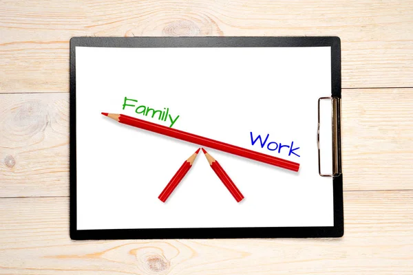 family work imbalance concept