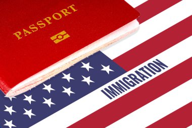 Göçmenlik bürosu, bize bayrak ve pasaport gönder.