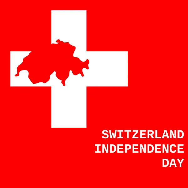 Día Independencia Suiza Fondo —  Fotos de Stock