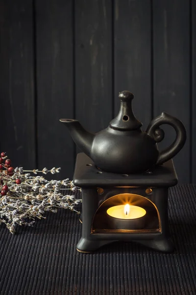 Aroma lamba diffüz temel yağlar tahrik mum