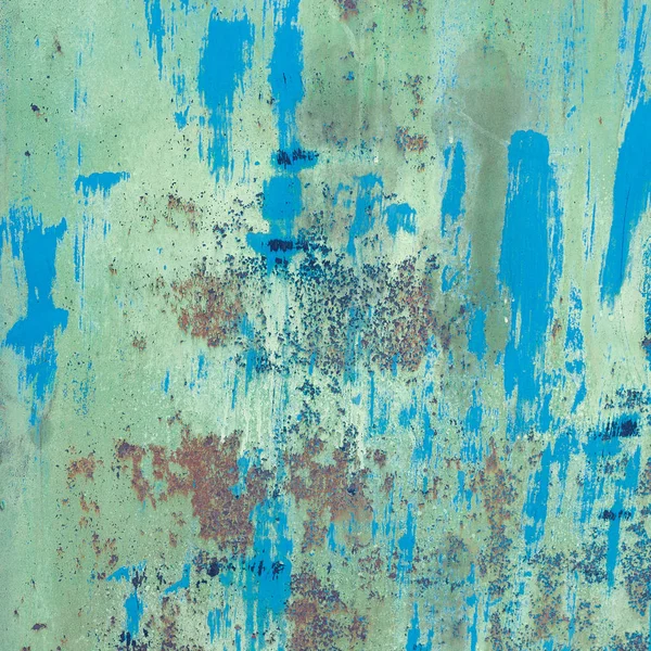 Textura de pared de metal oxidado corroído grunge viejo —  Fotos de Stock