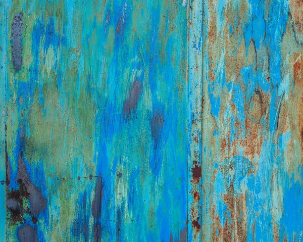 Textura de pared de metal oxidado corroído grunge viejo —  Fotos de Stock