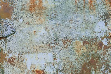 Paslı metal duvar doku eski grunge aşınmış