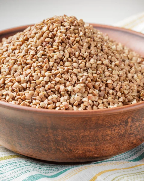 Kil kase çiğ buğday yakın çekim