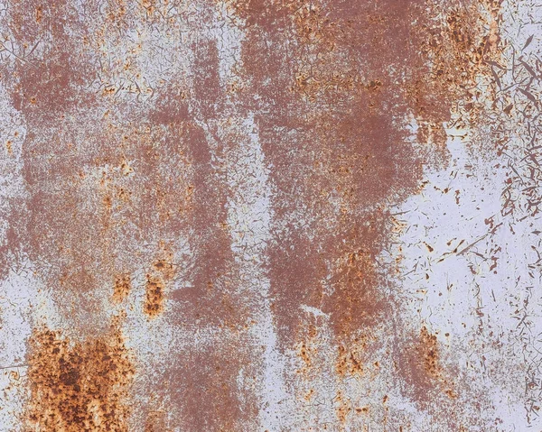 Textura de pared de metal oxidado corroído grunge viejo —  Fotos de Stock