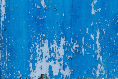 Eski grunge boya metal duvar doku kırık