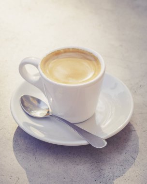 Sabah kahve espresso fincan