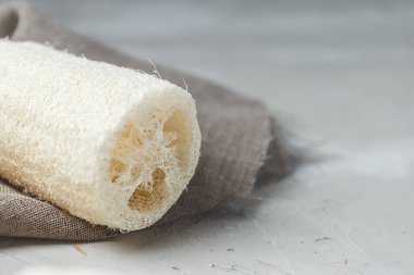 Sıfır atık yıkama ve banyo için Luffa süngeri