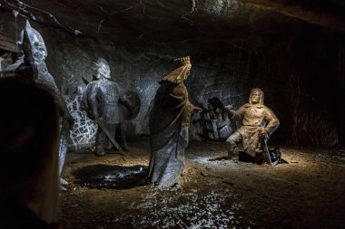 Polonya, Krakow 'daki Wieliczka Tuz Madeni Müzesi