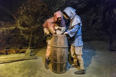 Polonya, Krakow 'daki Wieliczka Tuz Madeni Müzesi