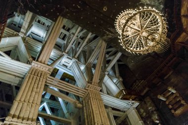 Polonya, Krakow 'daki Wieliczka Tuz Madeni Müzesi