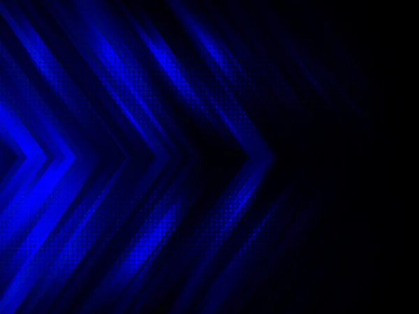 Abstrakte digitale Technologie Hintergrund mit blauen Streifen. Hi-Tech Konzept Vektor Illustration — Stockvektor