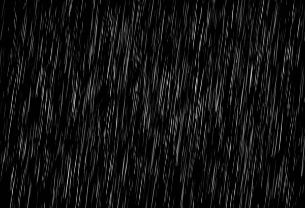 在黑雨。矢量雨纹理。抽象背景 — 图库矢量图片