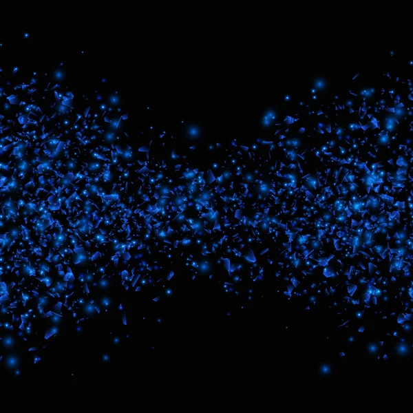 Синій технічний стиль векторний вибух. Абстрактний фон — стоковий вектор