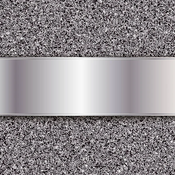 Textura de brillo plateado. Fondo abstracto vector metal — Archivo Imágenes Vectoriales