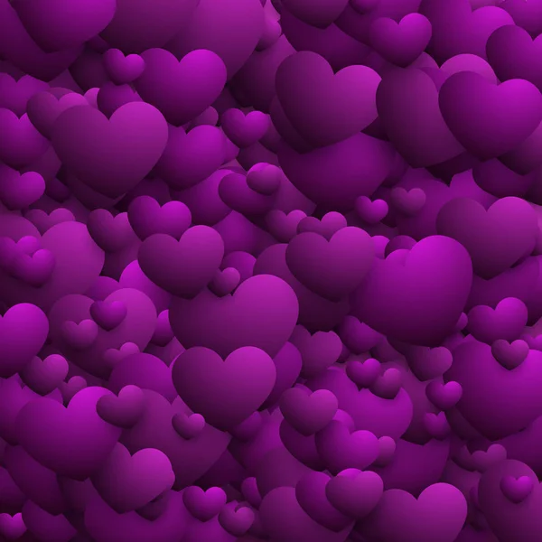 Abstract vector achtergrond met hart. Valentijnsdag ontwerp — Stockvector