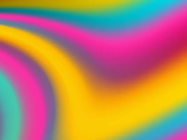 Bunter Hintergrund mit Wellen. abstrakte Vektorillustration — Stockvektor