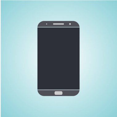 Akıllı telefon simgesi. vektör illüstrasyonu
